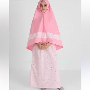 Kids prayer Abaya set